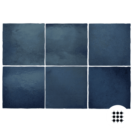 MARGOT SEA BLUE MATT 132X132MM