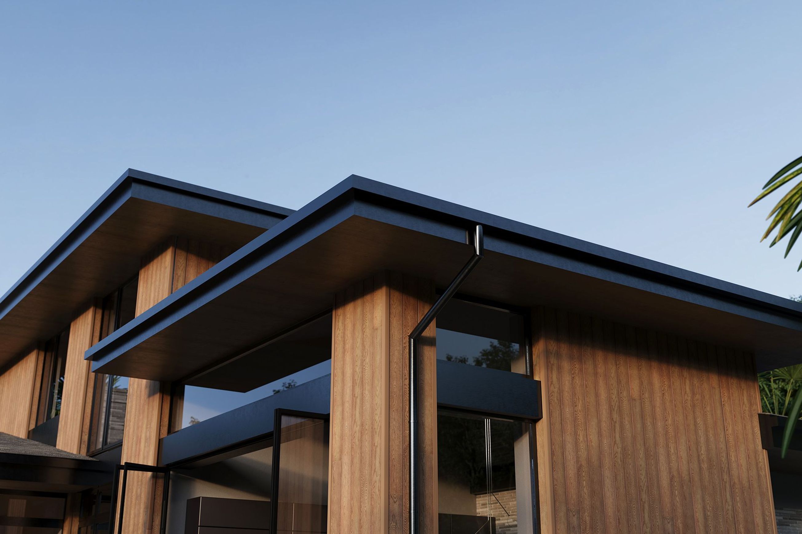 Millboard Envello Shadow Line+ Cladding | Coppered Oak