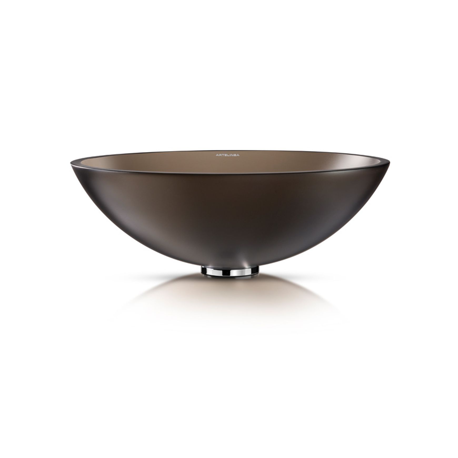 Milano 430 Round Vessel Basin Bronzo Satin