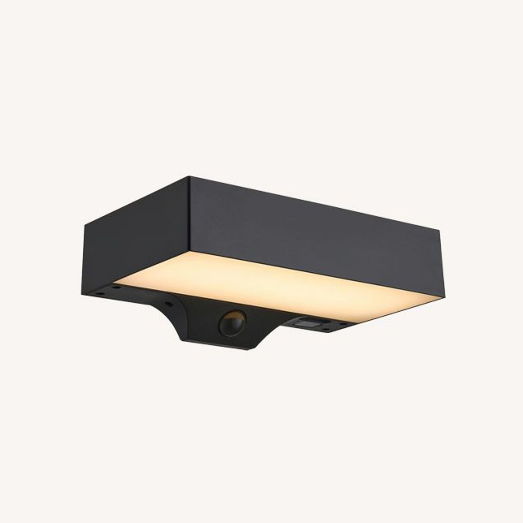Monay Square Solar Wall Light