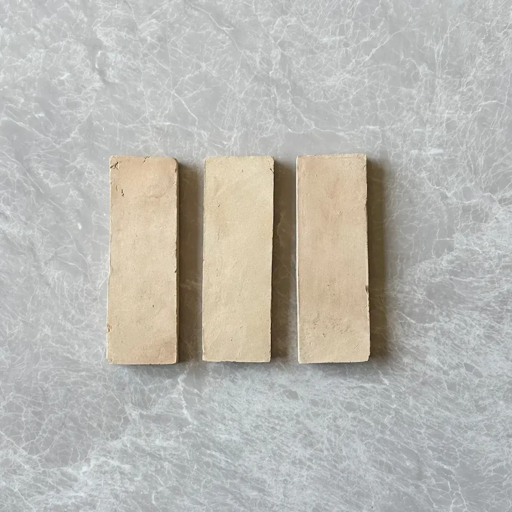 Natural Unglazed Batons Moroccan Zellige