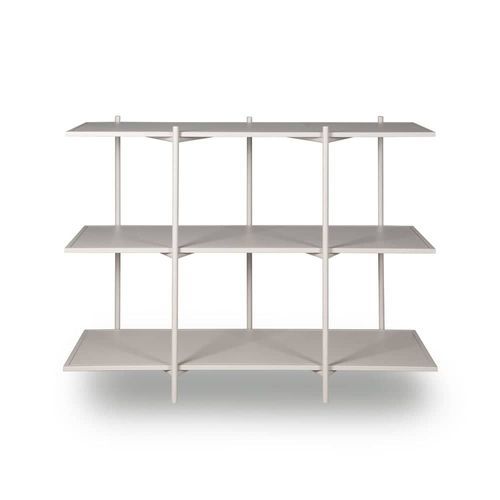 Cross Shelving Unit Medium - Warm Beige