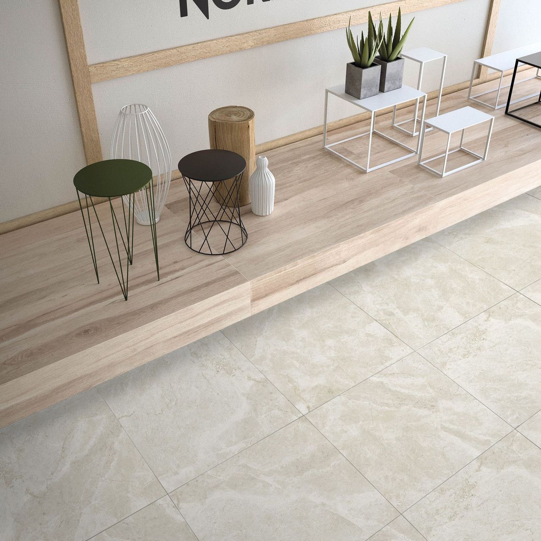 Gecko | Tundra Stone Ivory Tiles