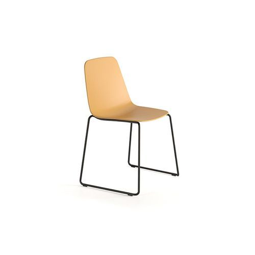 Maarten Plastic Chair - Sled