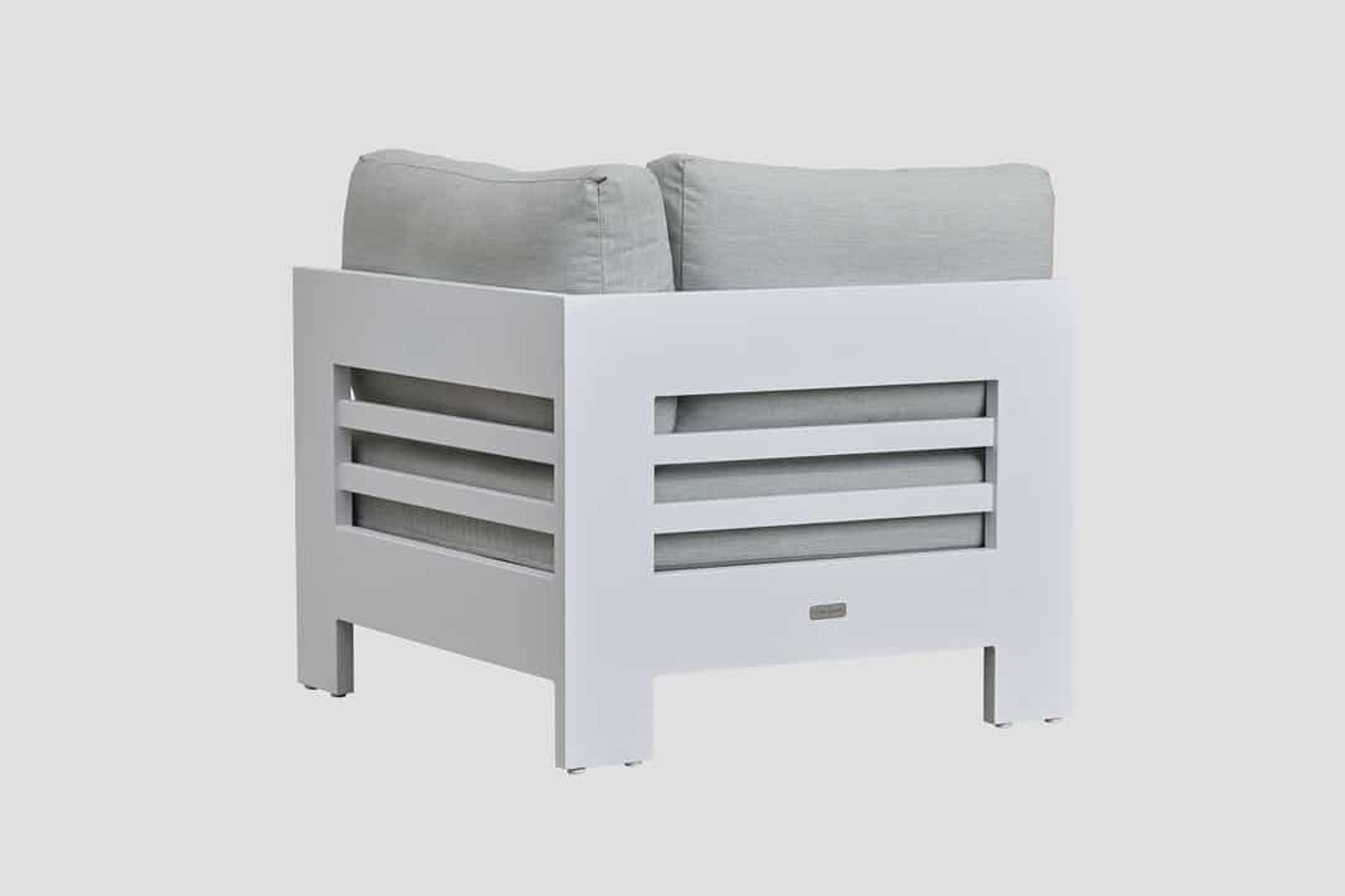 Mackenzie Alu Corner Sofa Section