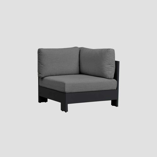 Mackenzie Alu Corner Sofa Section