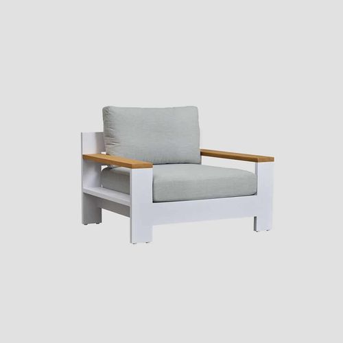 Mackenzie Alu Single Sofa