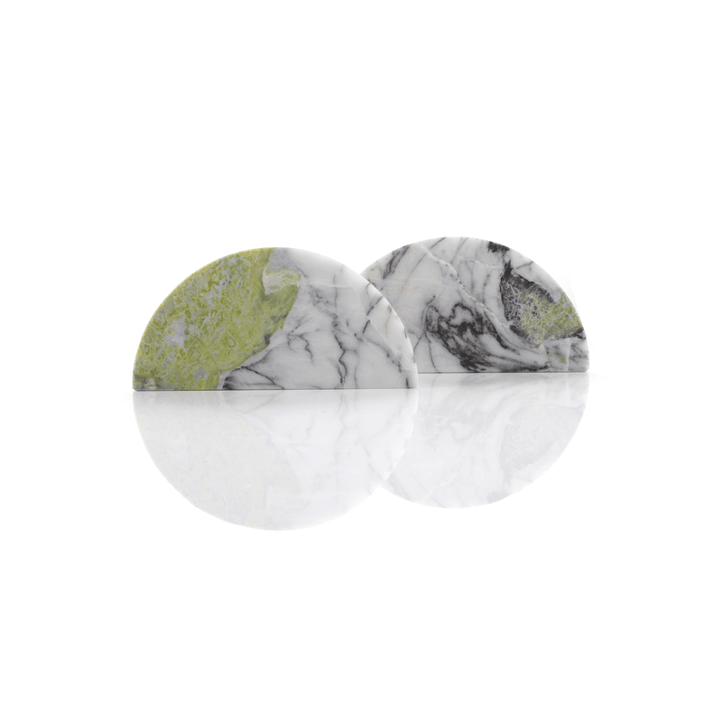 Natural Marble Semi Round Handles