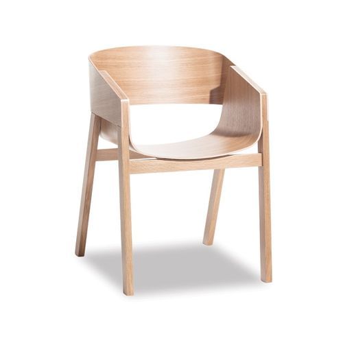 Merano Armchair - Natural Oak - by TON