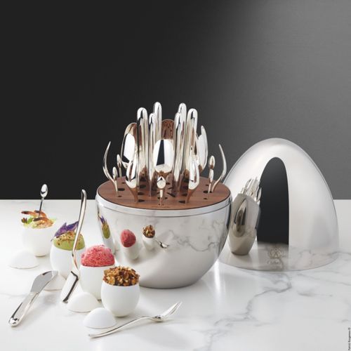 Mood Party Cutlery Accessory Set in Egg