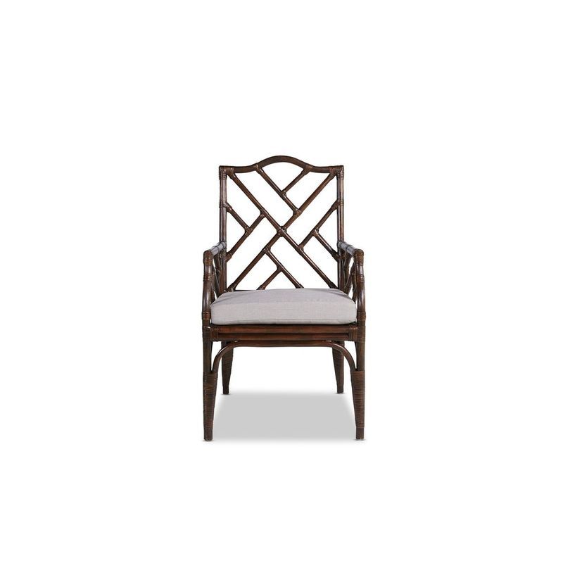 Chippendale Rattan Dining Armchair