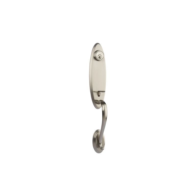 N2lok Loire Double Cylinder Entry Set Satin Nickel