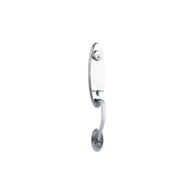 N2lok Loire Single Cylinder Entry Set Polished Chrome