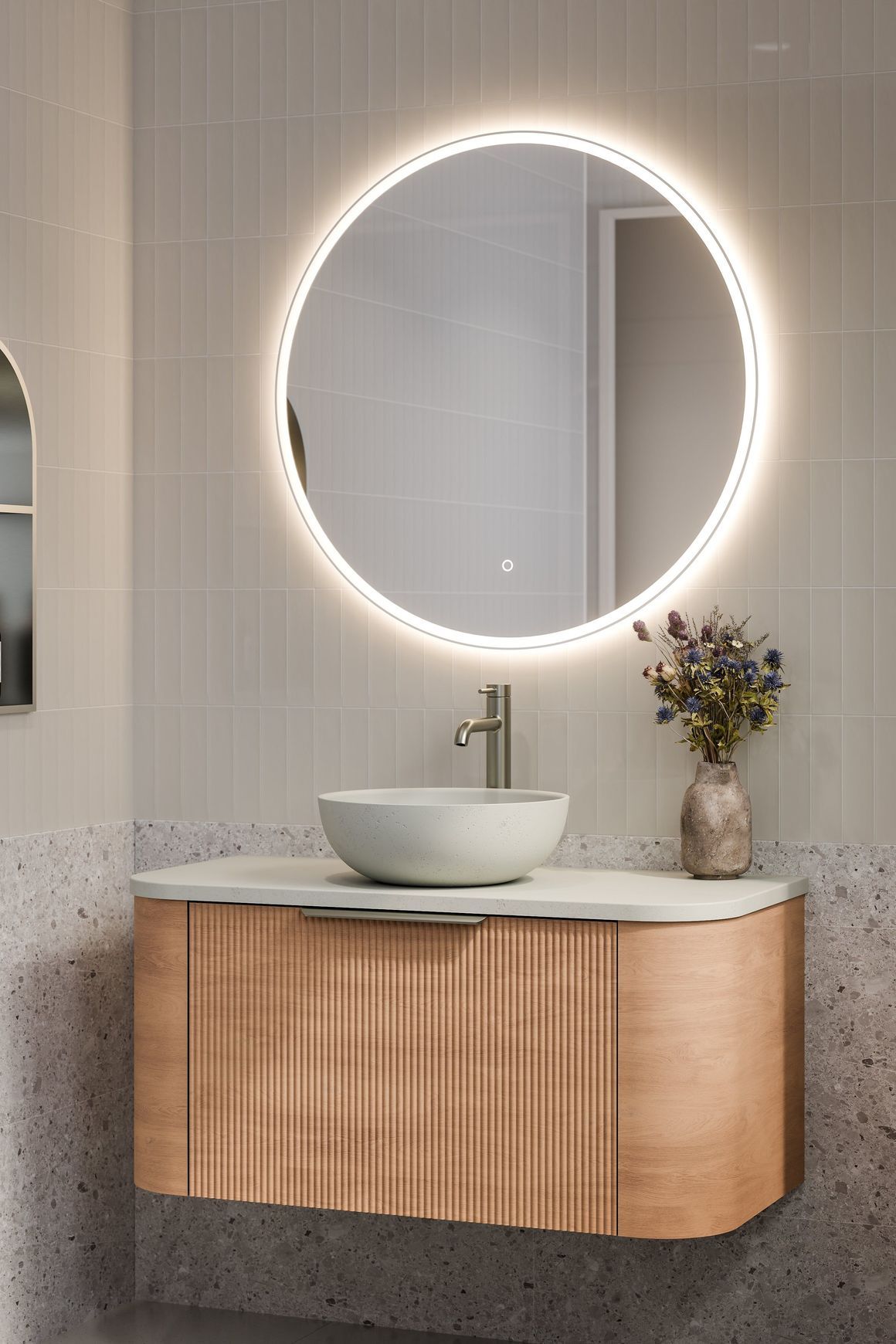 Nature 1200 Vanity | Inset Basin