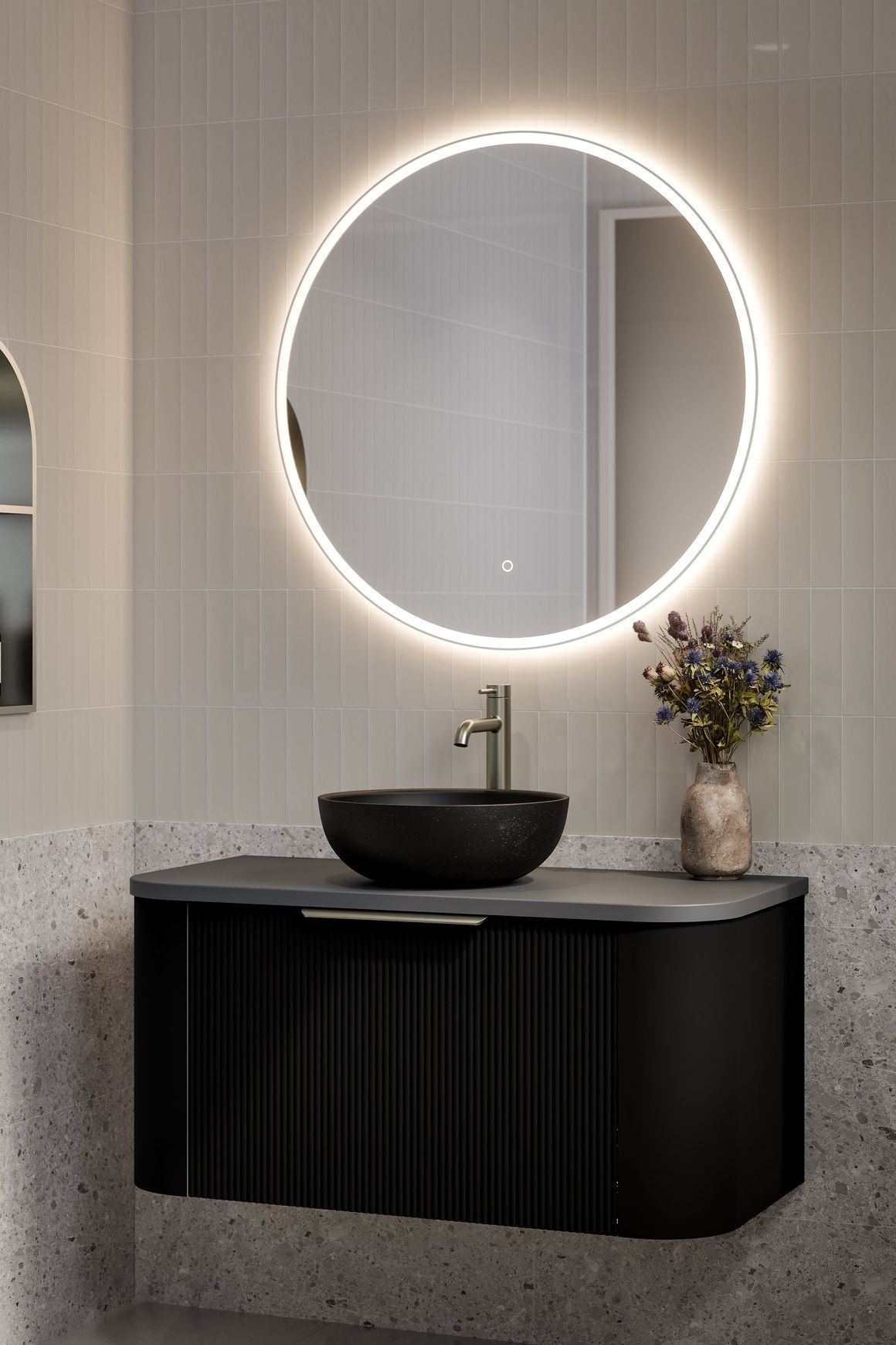 Nature 1200 Vanity | Inset Basin