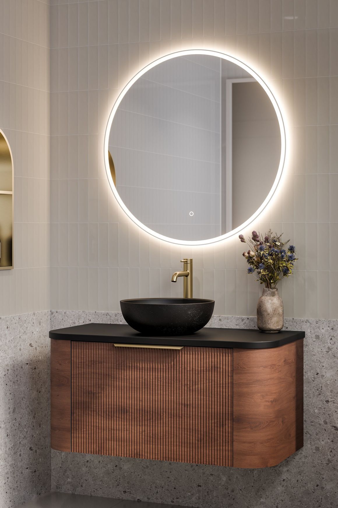 Nature 1200 Vanity | Inset Basin