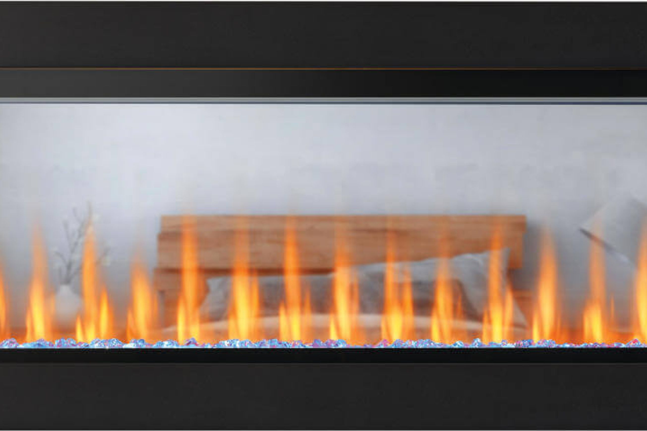 CLEARion Elite™ 60 See through Build-in Electric Fireplace