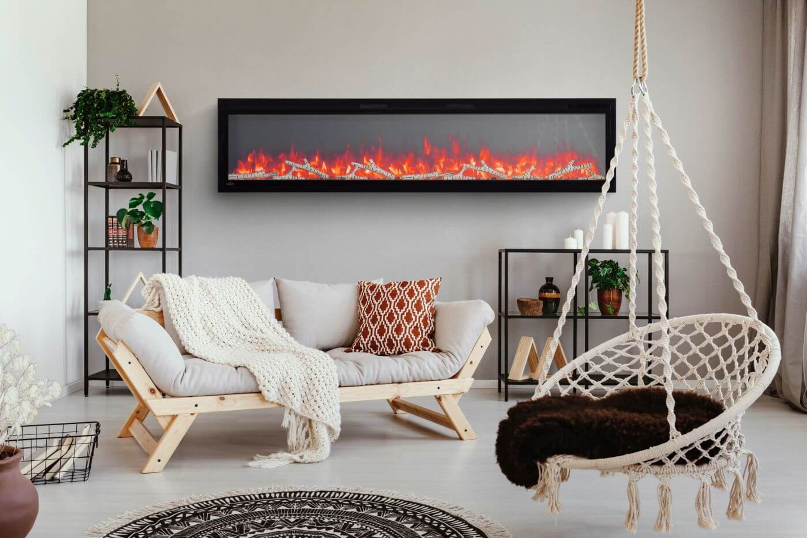 Entice™ 42 Wall-Hanging Electric Fireplace