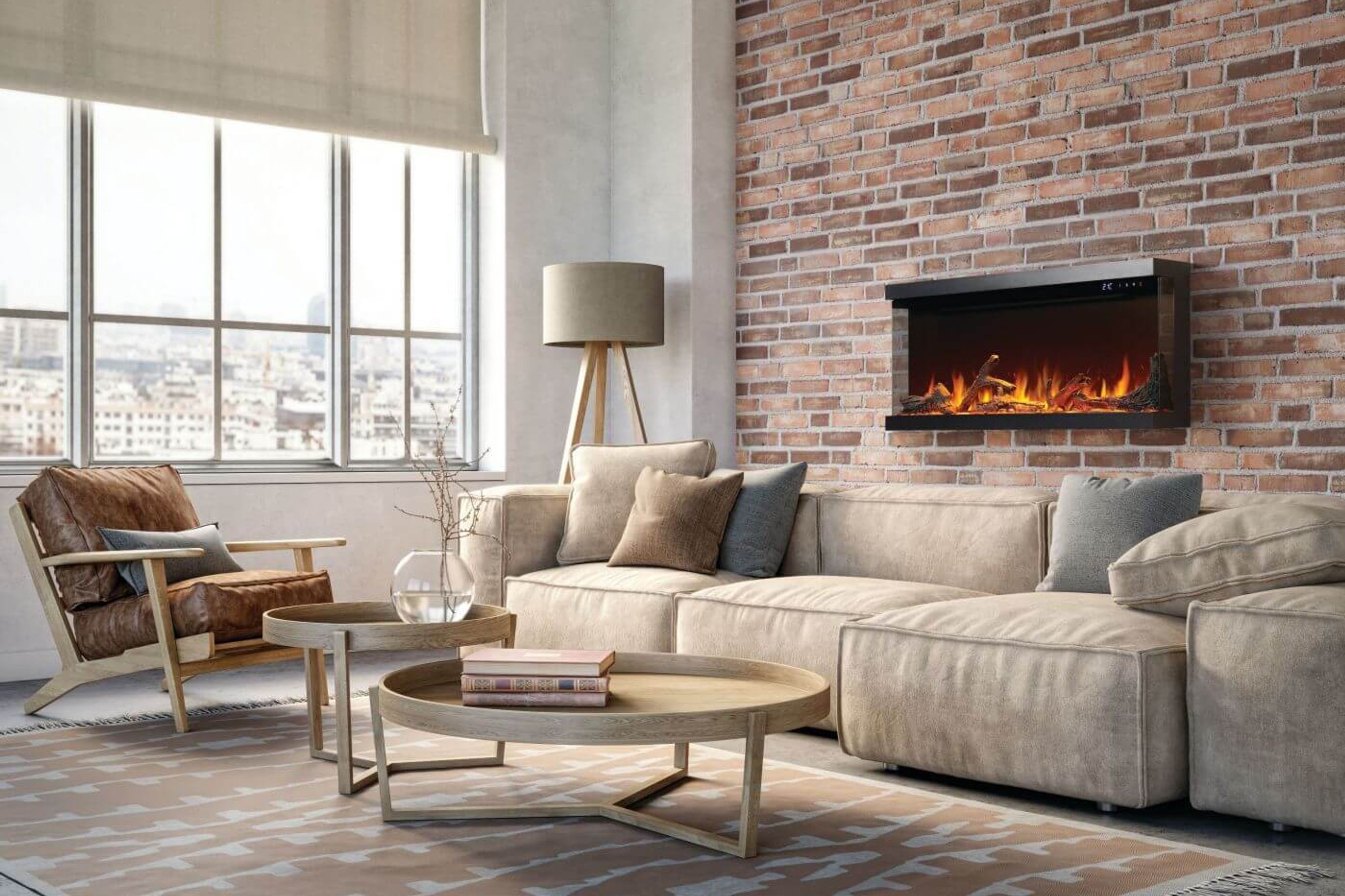 Astound 50 FlexMount Electric Fireplace