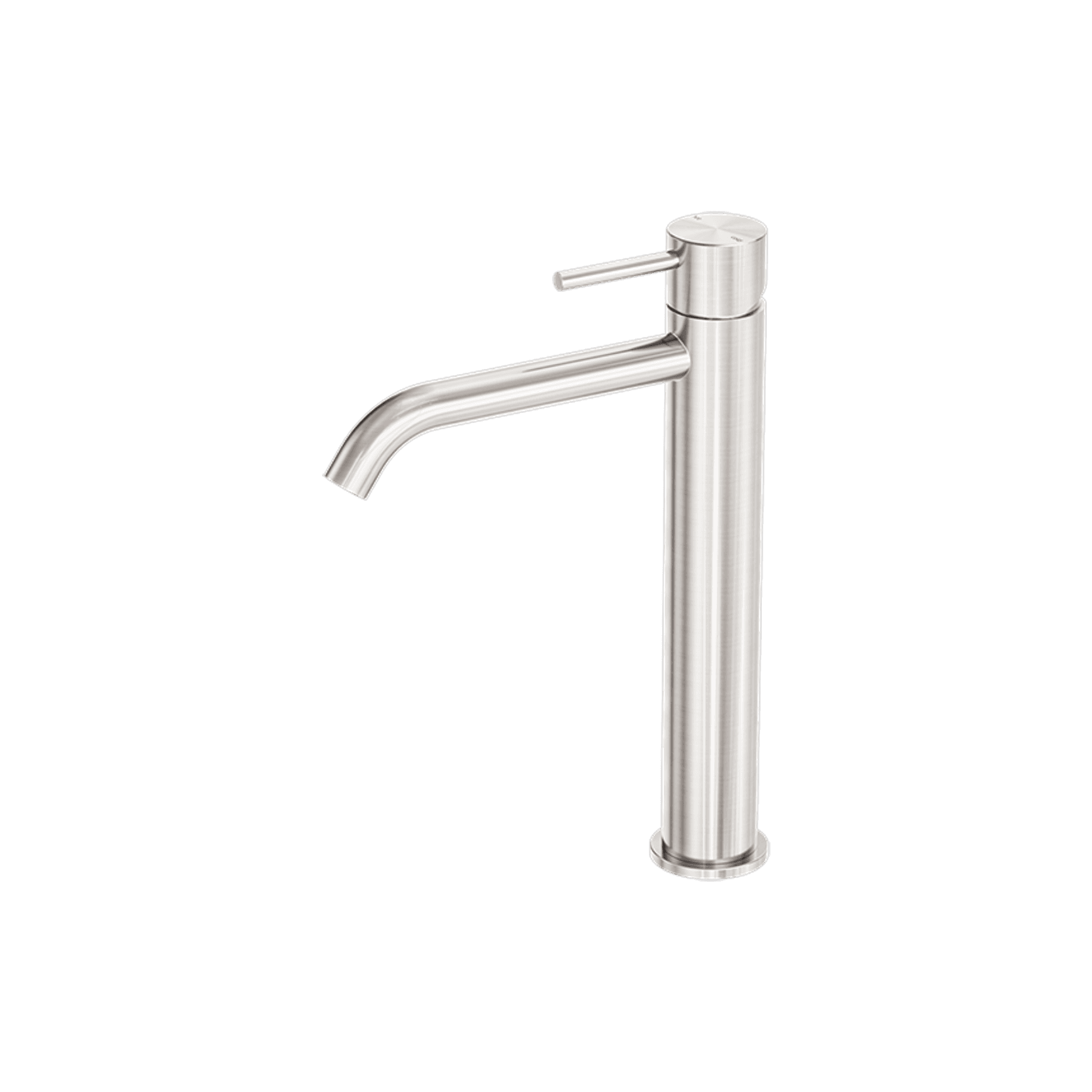 Zen SS316L Tall Basin Mixer | Brushed Nickel