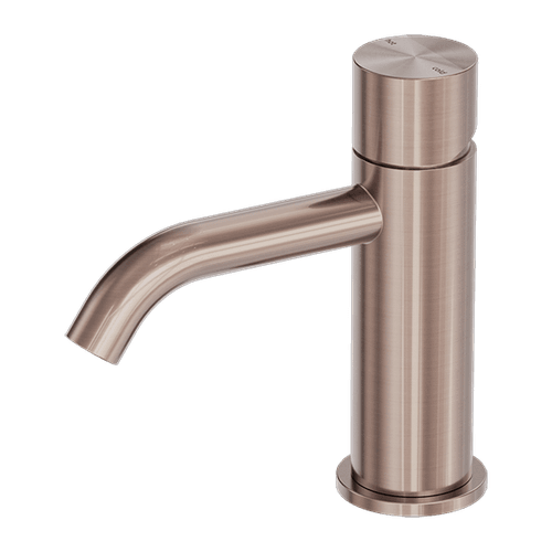 Zen SS316L Basin Mixer Handless | Brushed Bronze