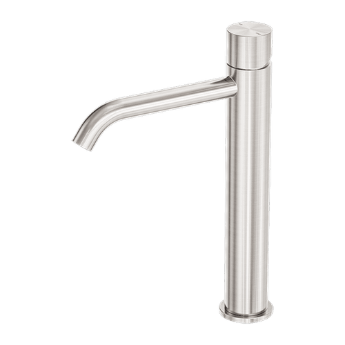 Zen SS316L Tall Basin Mixer Handless | Brushed Nickel