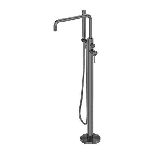 Zen SS316L Freestanding Bath Mixer | Graphite