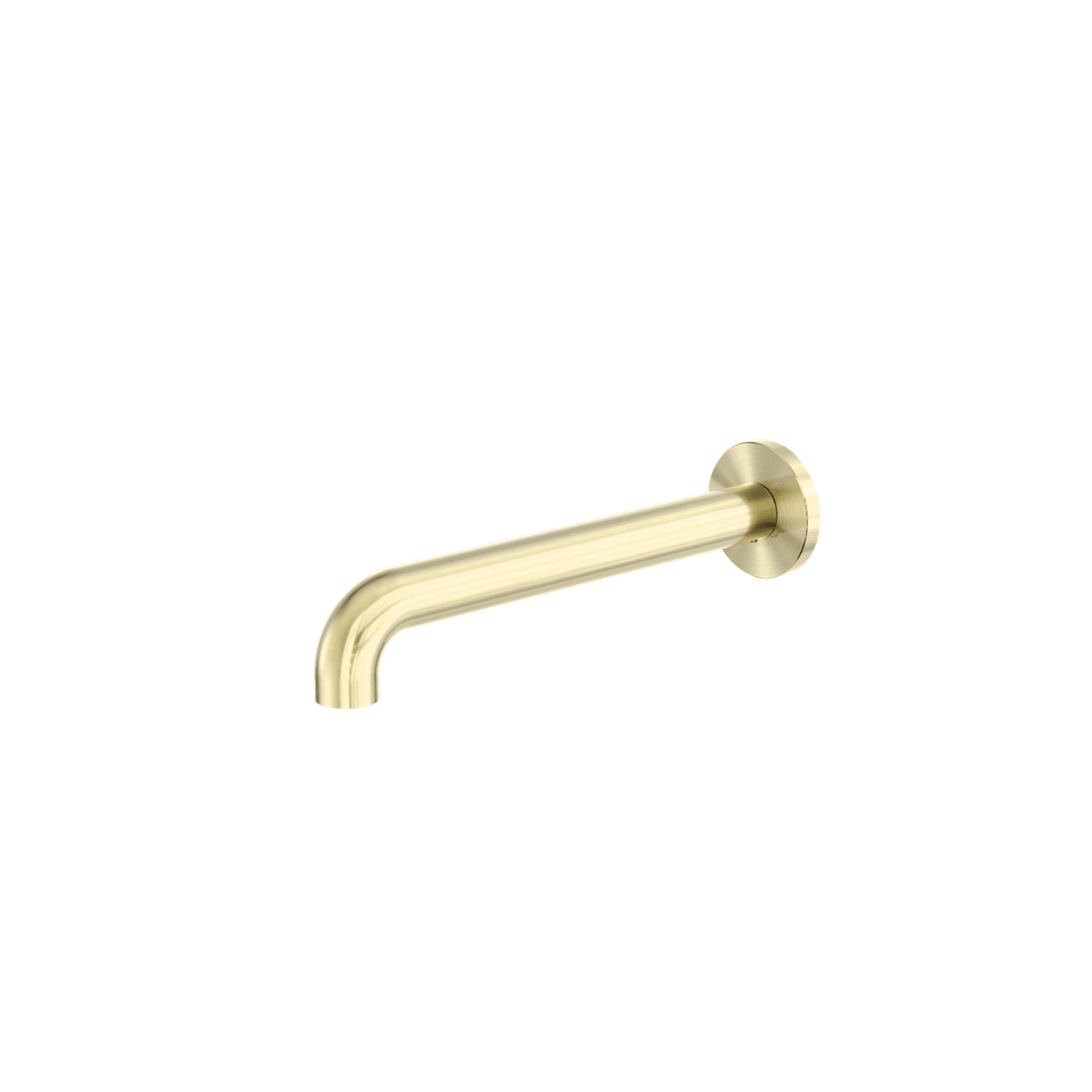 Zen SS316L Round Basin/Bath Spout 230mm | Brushed Gold