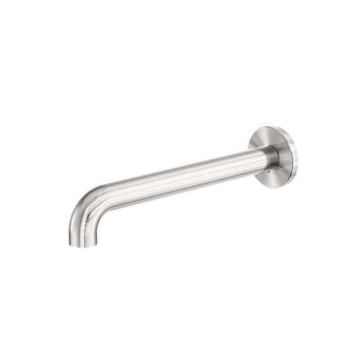 Zen SS316L Round Basin/Bath Spout 230mm | Brushed Nickel