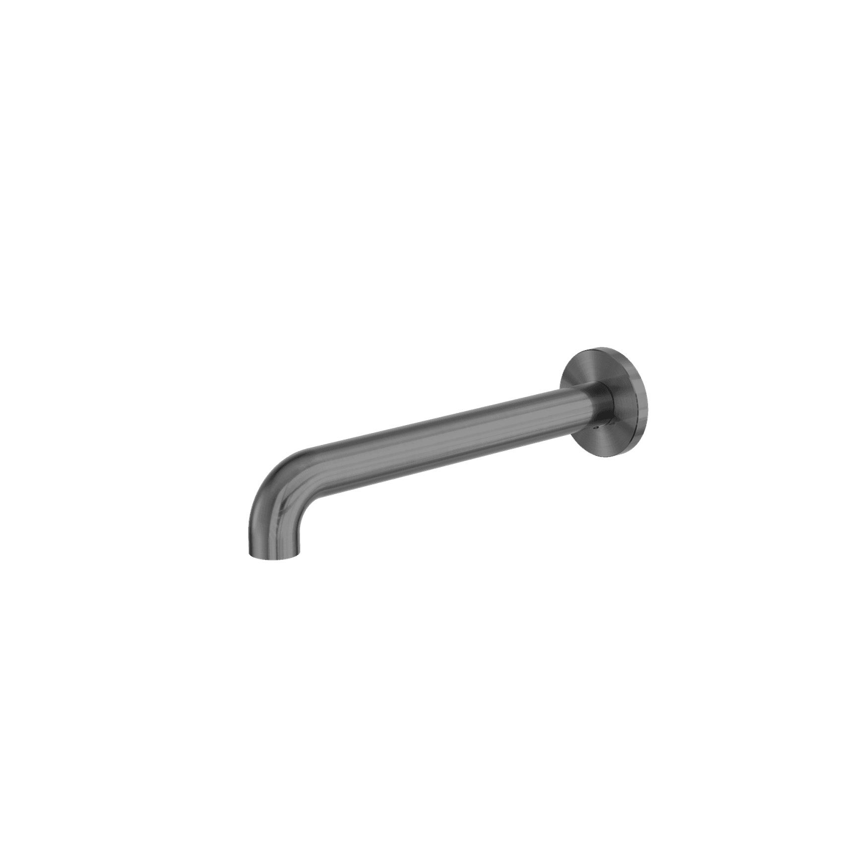 Zen SS316L Round Basin/Bath Spout 185mm | Graphite