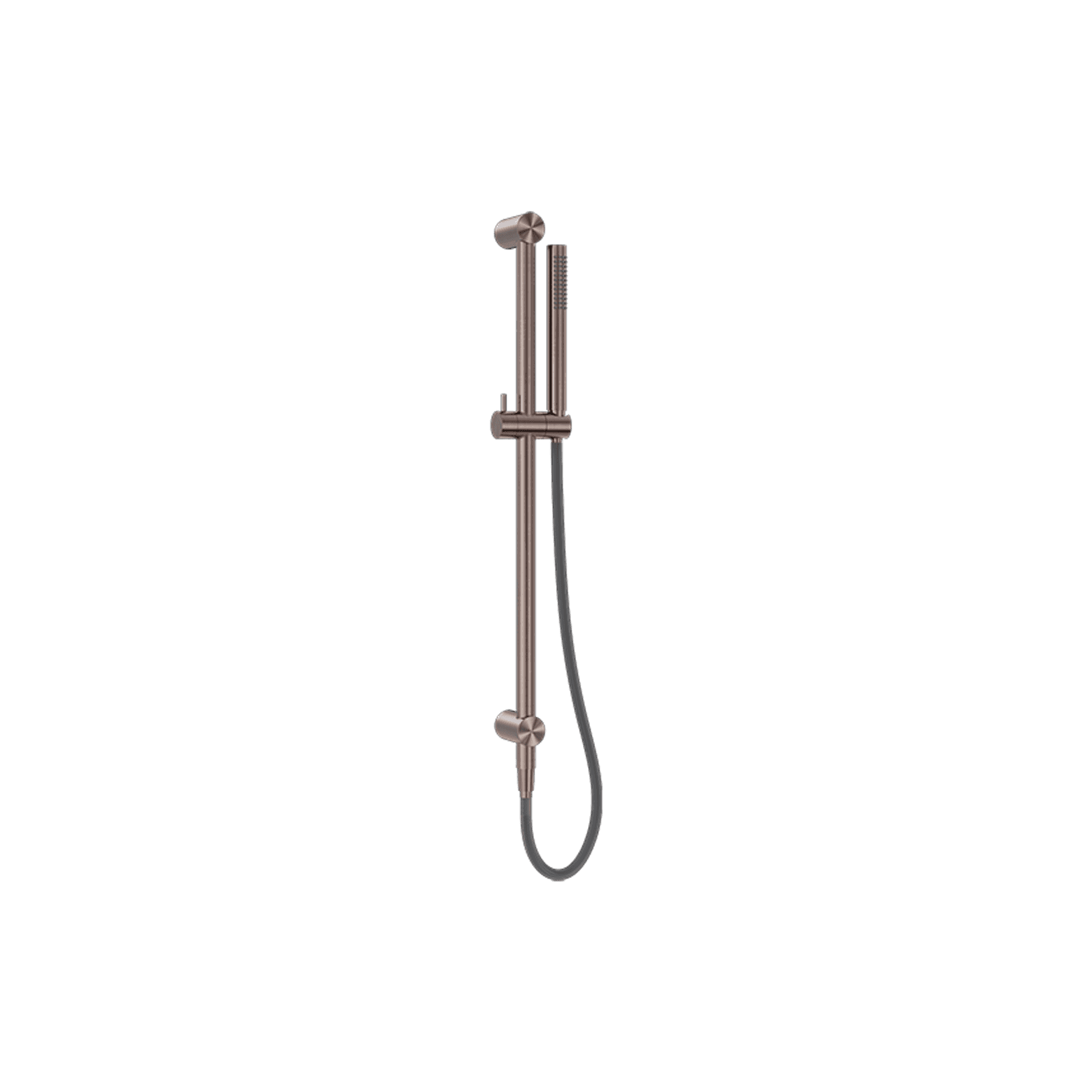 Zen SS316L Shower Rail & Outdoor Shower Hose | Brushed Bronze