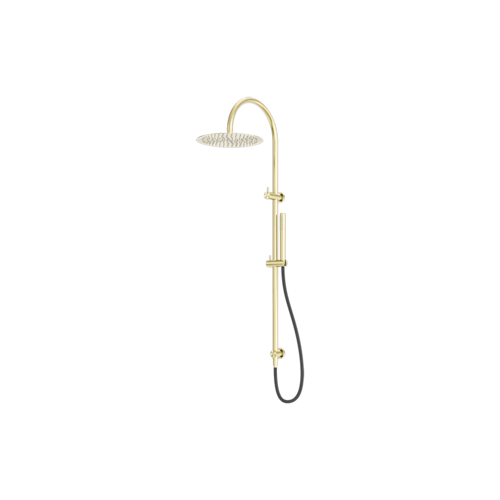Zen SS316L Twin Shower & Outdoor Shower Hose | Brushed Gold