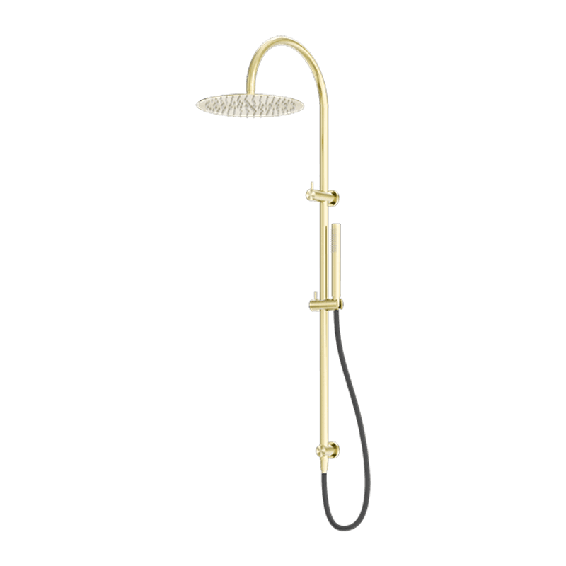 Zen SS316L Twin Shower & Outdoor Shower Hose | Brushed Gold