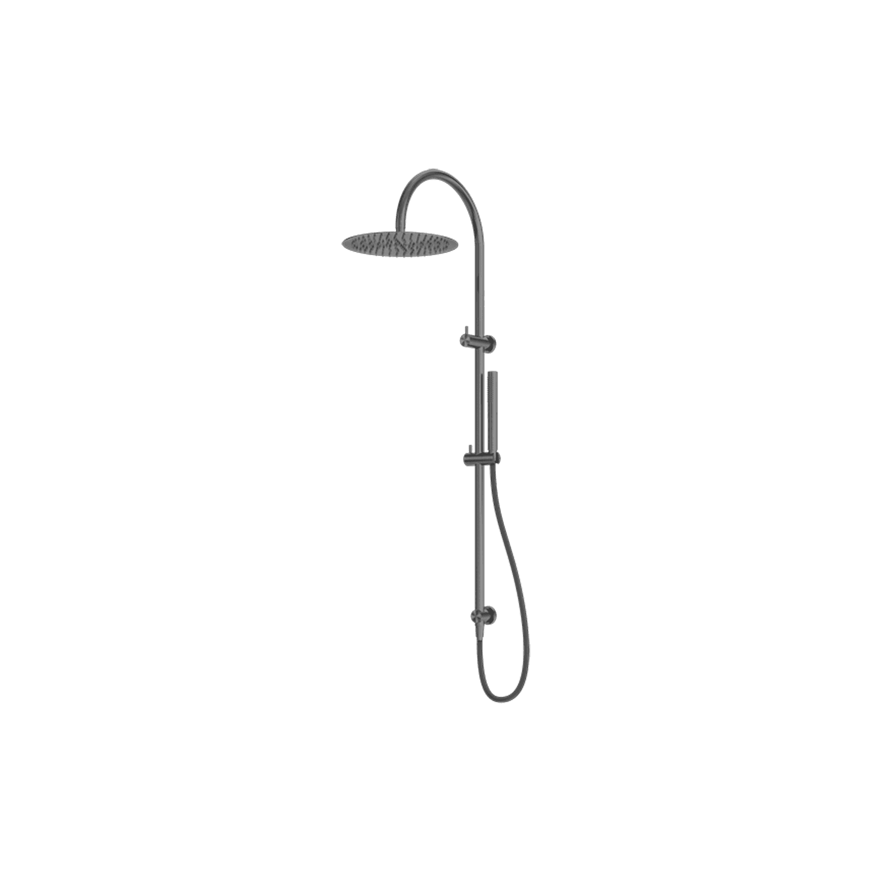 Zen SS316L Twin Shower & Outdoor Shower Hose | Graphite