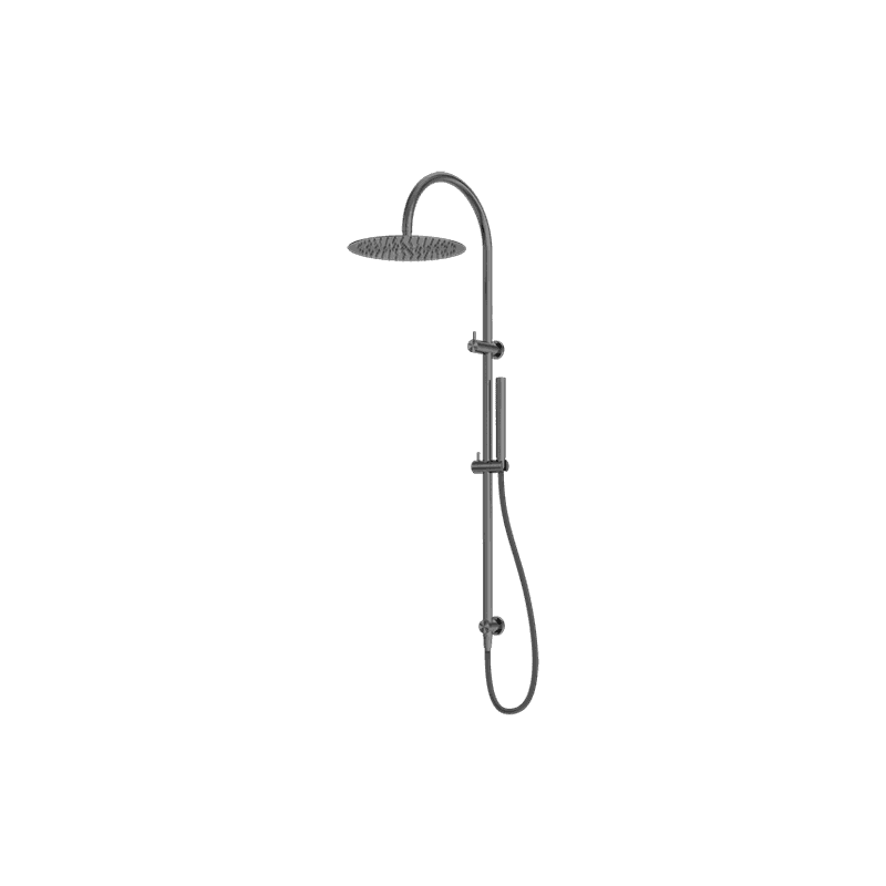 Zen SS316L Twin Shower & Outdoor Shower Hose | Graphite