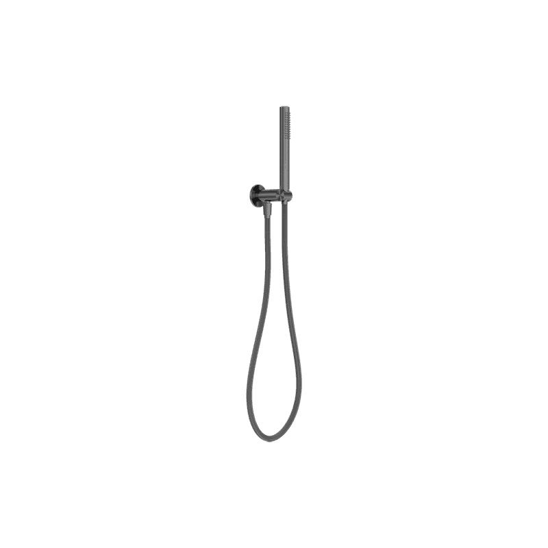 Zen SS316L Shower On Bracket & Outdoor Shower Hose | Graphite