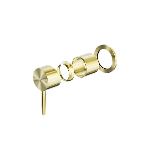 Zen SS316L Shower Mixer Trim Kits | Brushed Gold