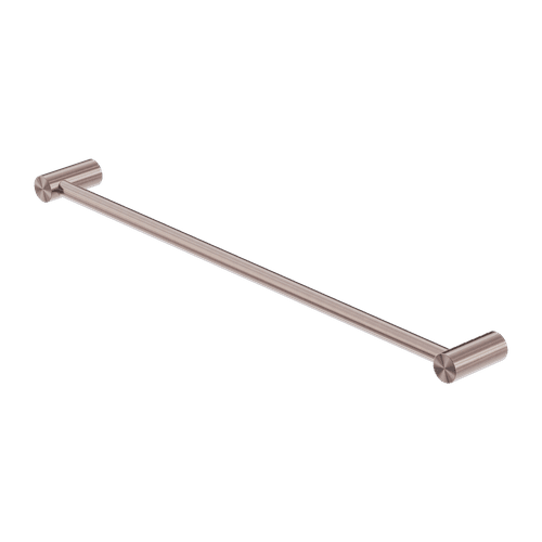 Zen SS316L Single Towel Rail 600mm | Brushed Bronze