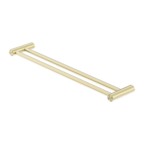Zen SS316L Double Towel Rail 600mm | Brushed Gold