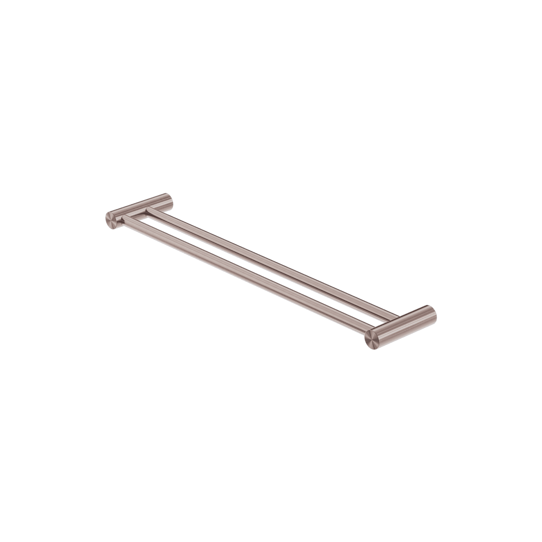 Zen SS316L Double Towel Rail 800mm | Brushed Bronze