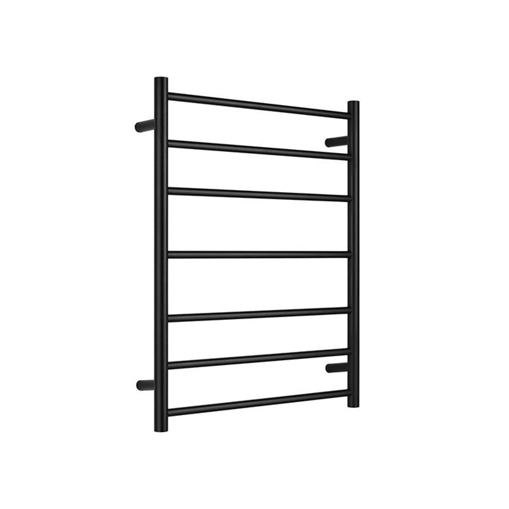 Non-Heated Towel Ladder Matte Black