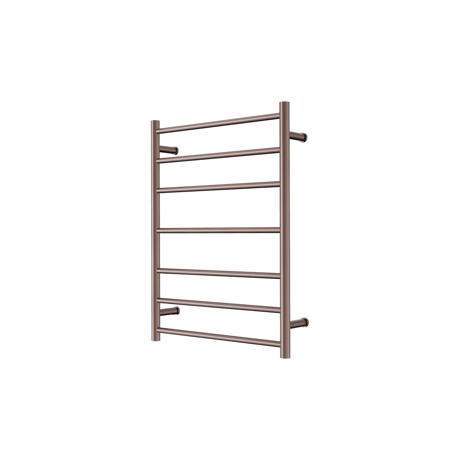 Mecca 240V 7 Bar Heated Towel Ladder Brushed Bronze