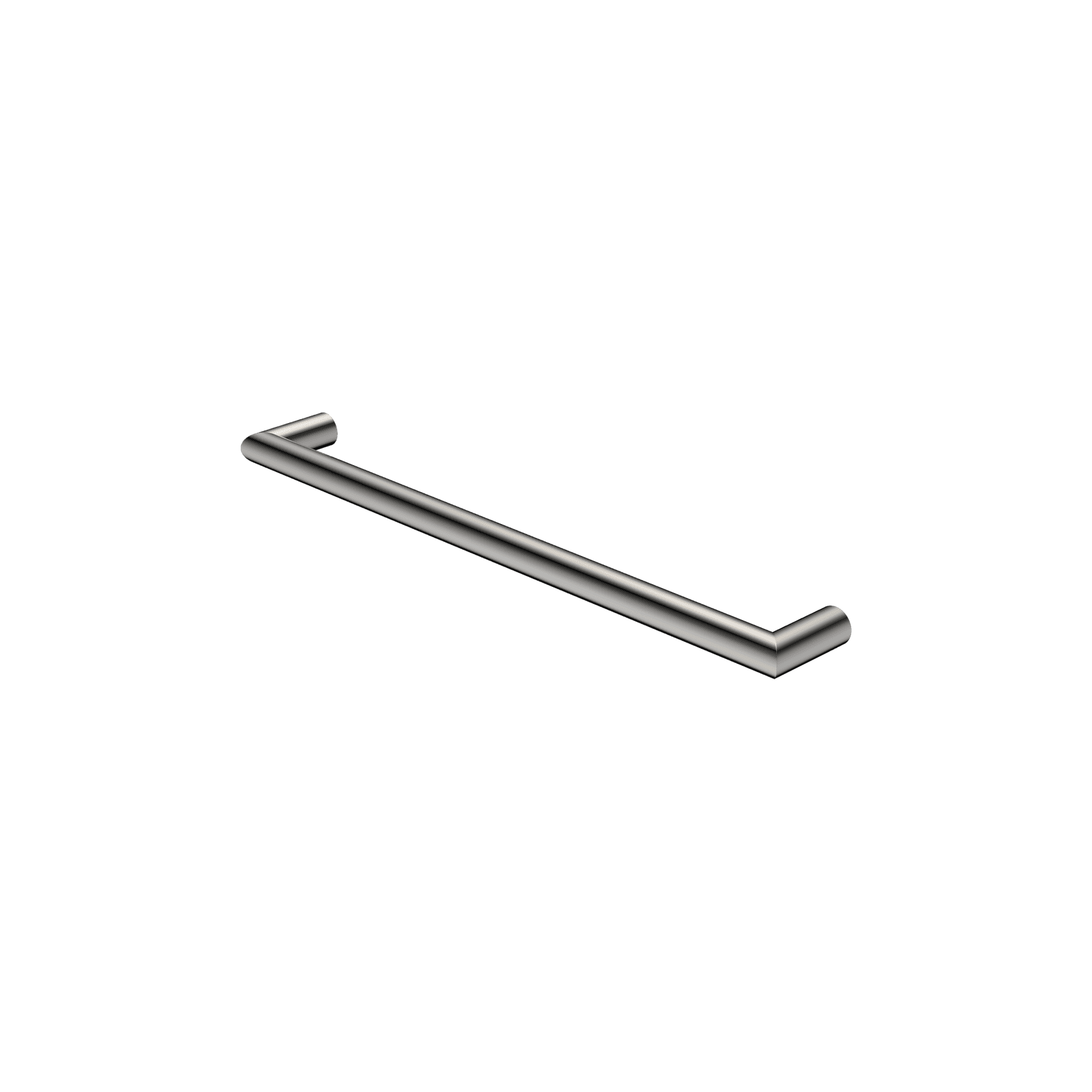 Mecca 240V Single Heated Towel Rail Chrome