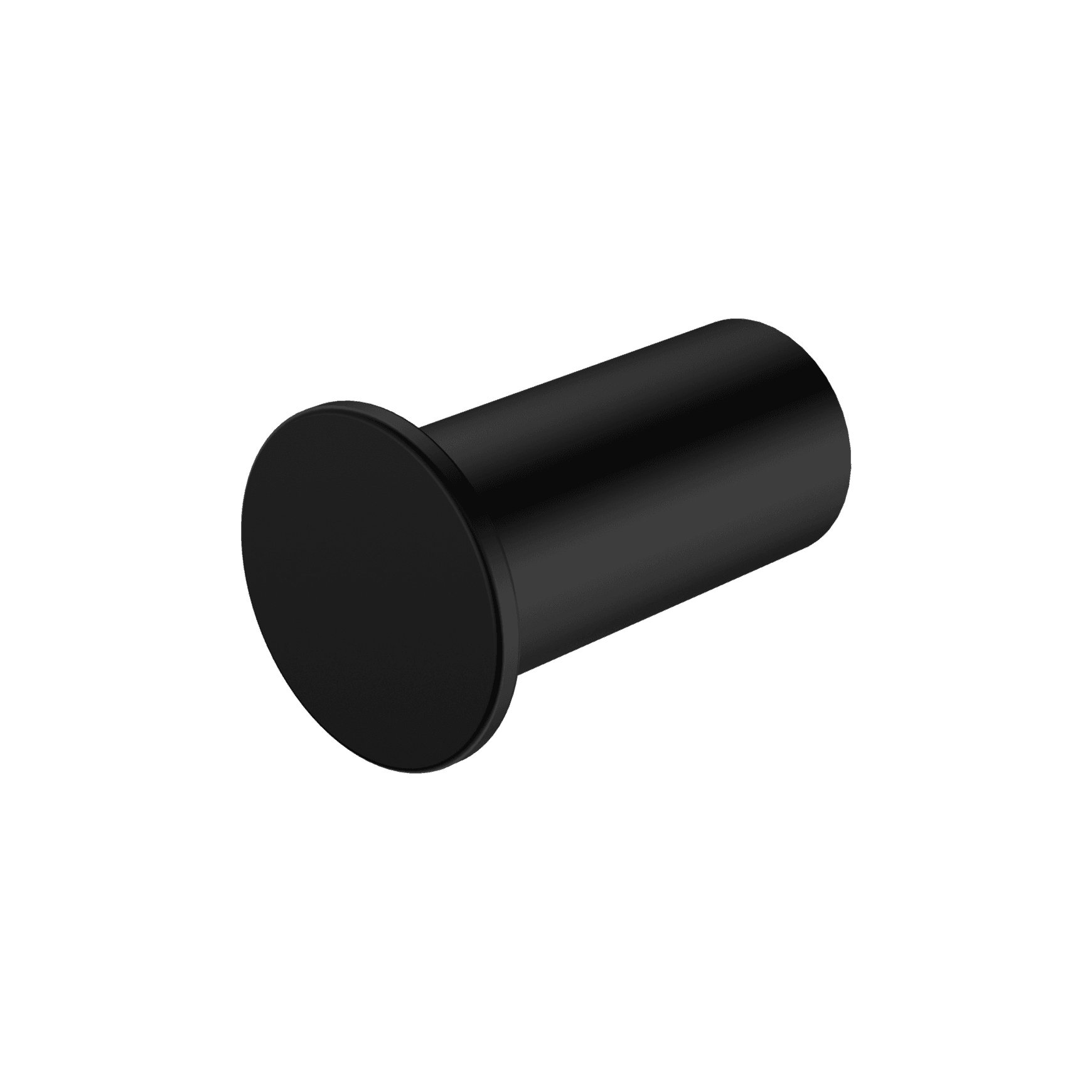 Mecca Robe Hook Slim Matte Black