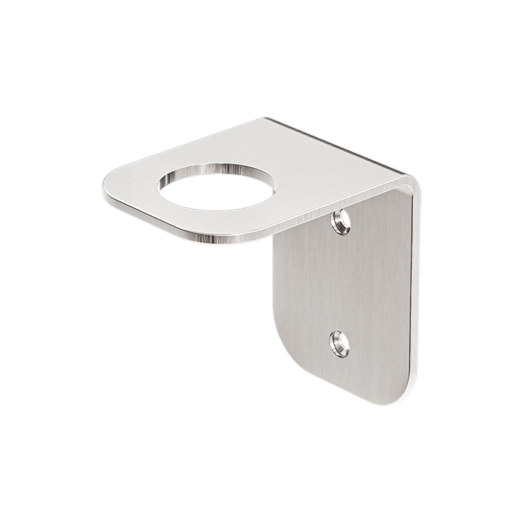 Mecca Soap Bottle Holder Brushed Nickel
