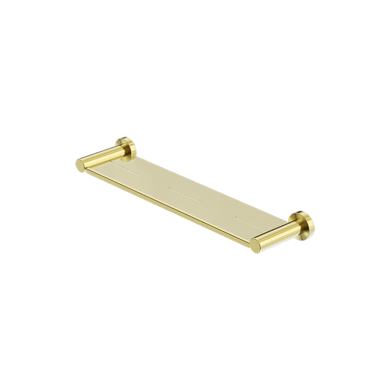 Mecca Metal Shower Shelf Brushed Gold