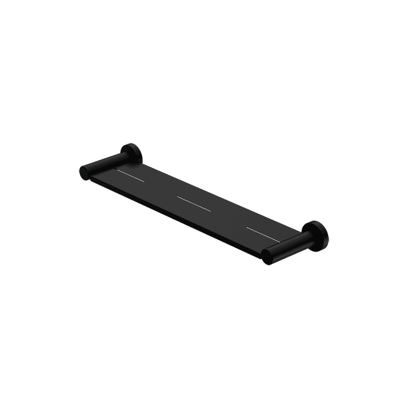 Mecca Metal Shower Shelf Matte Black