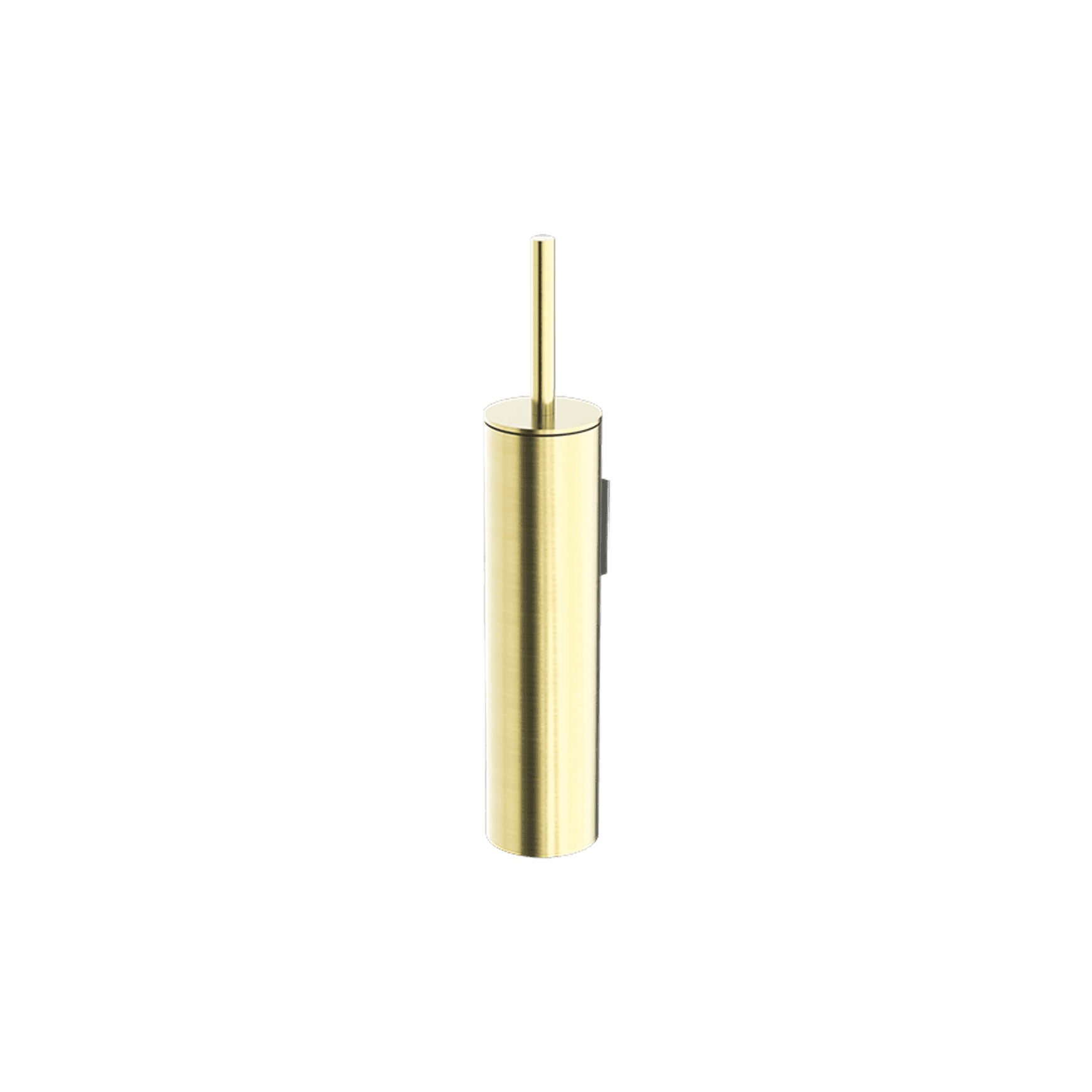 Mecca Toilet Brush Holder Brushed Gold