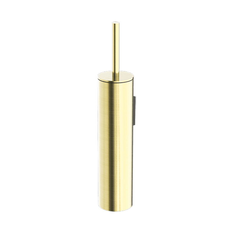 Mecca Toilet Brush Holder Brushed Gold