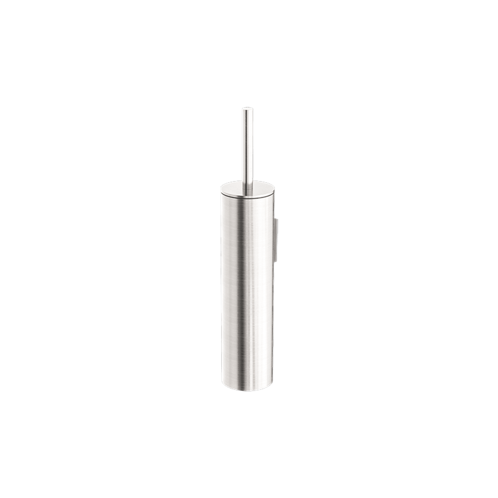Mecca Toilet Brush Holder Brushed Nickel